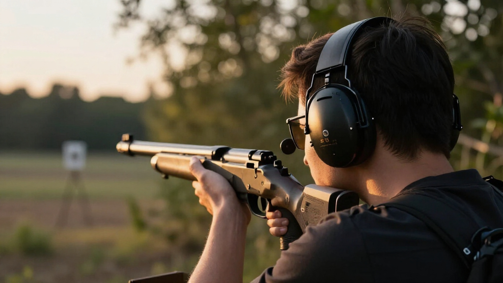 electronic shooting earmuffs premium