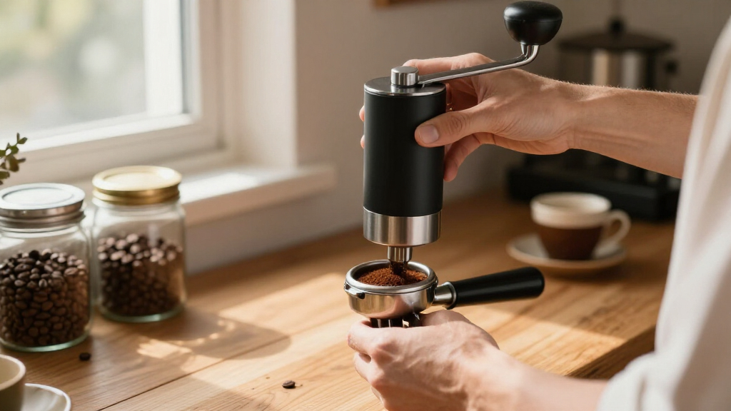 premium coffee grinders for espresso and affogato