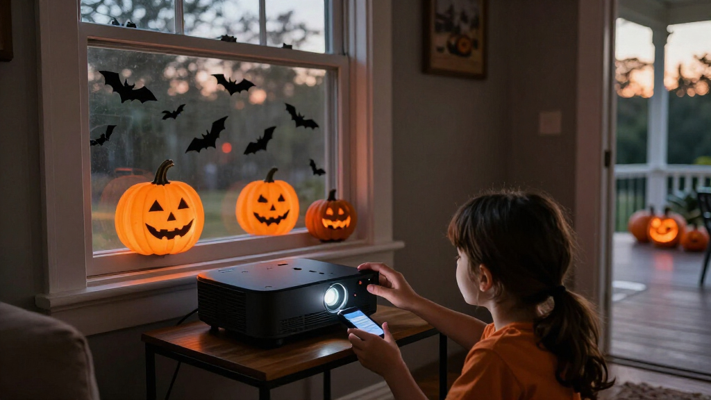 smart Halloween projectors