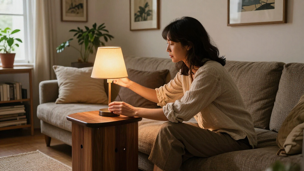 best ambient living room lighting