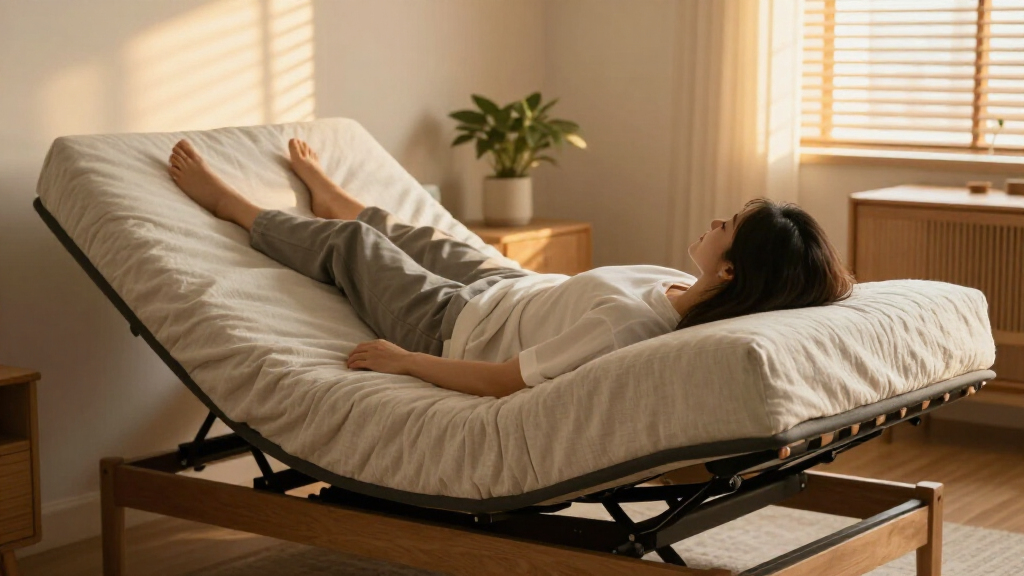 adjustable base with lumbar support queen