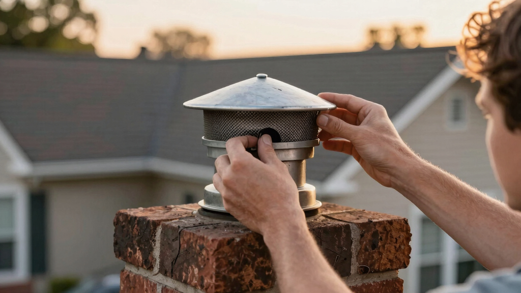 best spark arrestor chimney cap