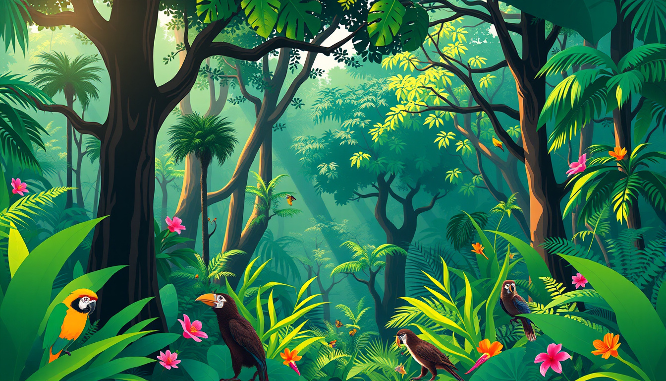 5. Exotic Rainforests and Wildlife Sanctuaries