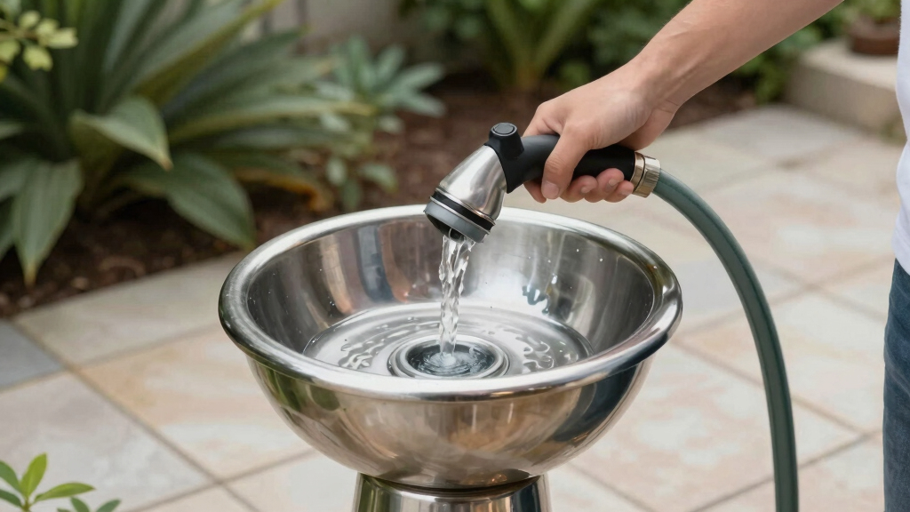 large capacity dog water fountain