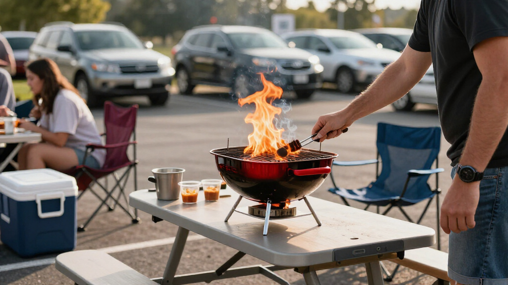 portable tailgating grills