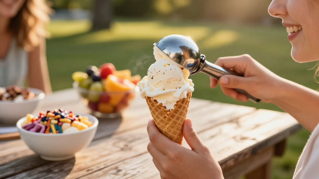 stainlesssteel icecream scoops
