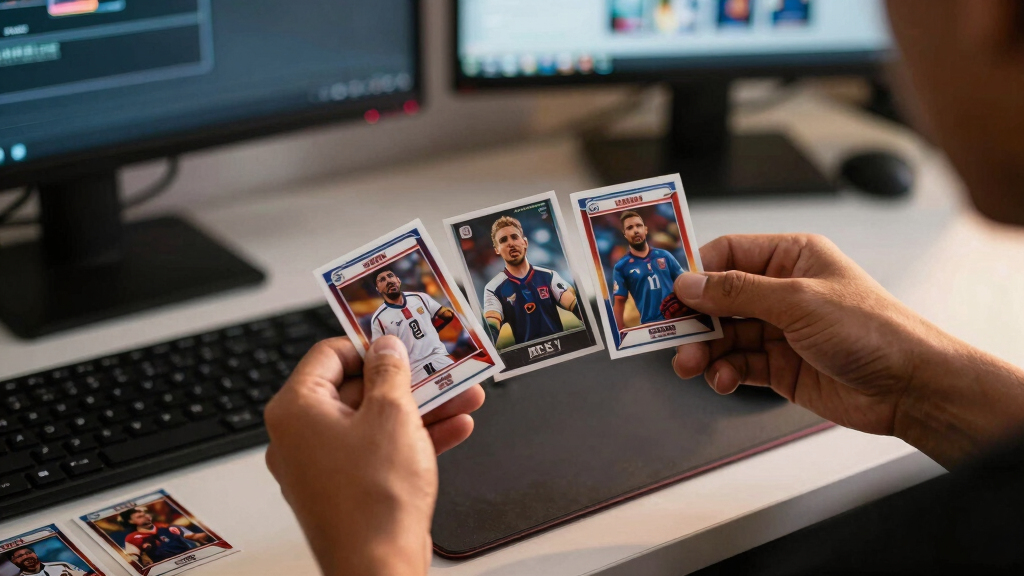 FIFA World Cup-themed trading card sleeves