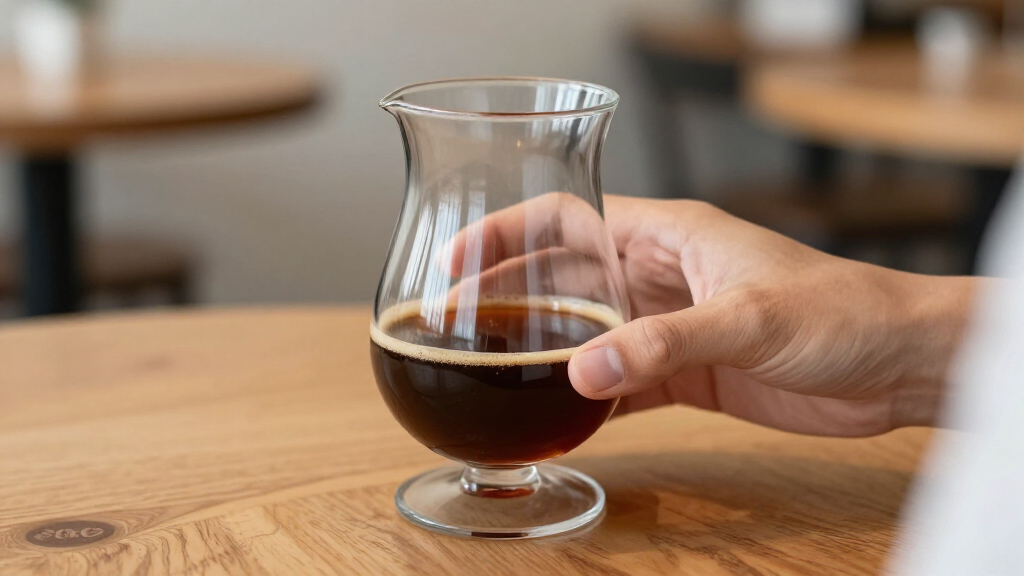specialty coffee tasting glasses