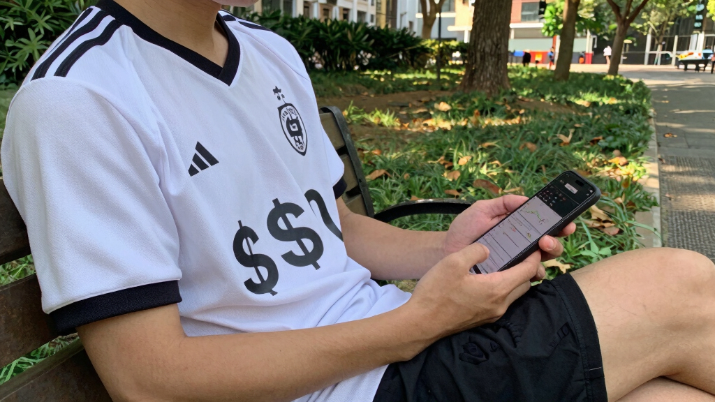 investment-themed soccer fan apparel
