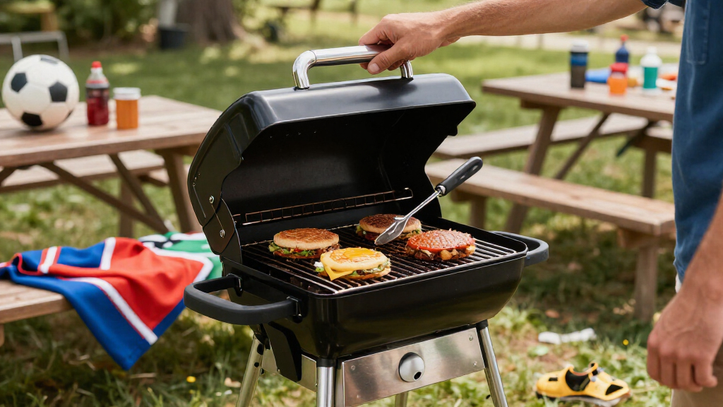 portable tailgating grills
