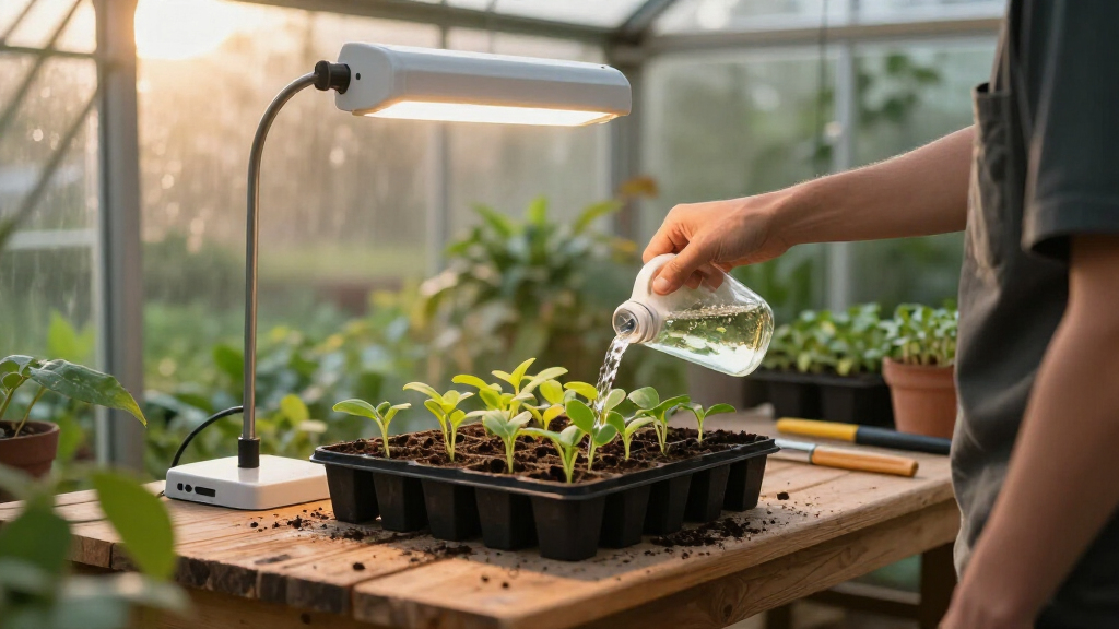 seed starting kit with grow lights
