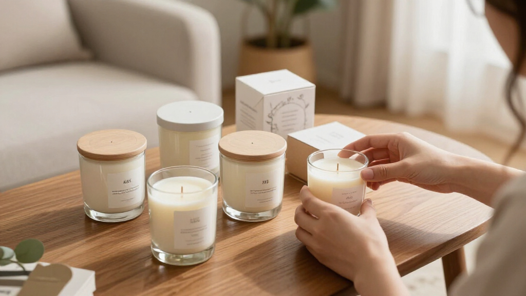 scented soy candles gift set