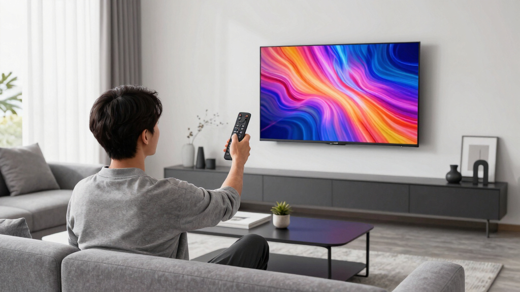 large 4k smart TVs
