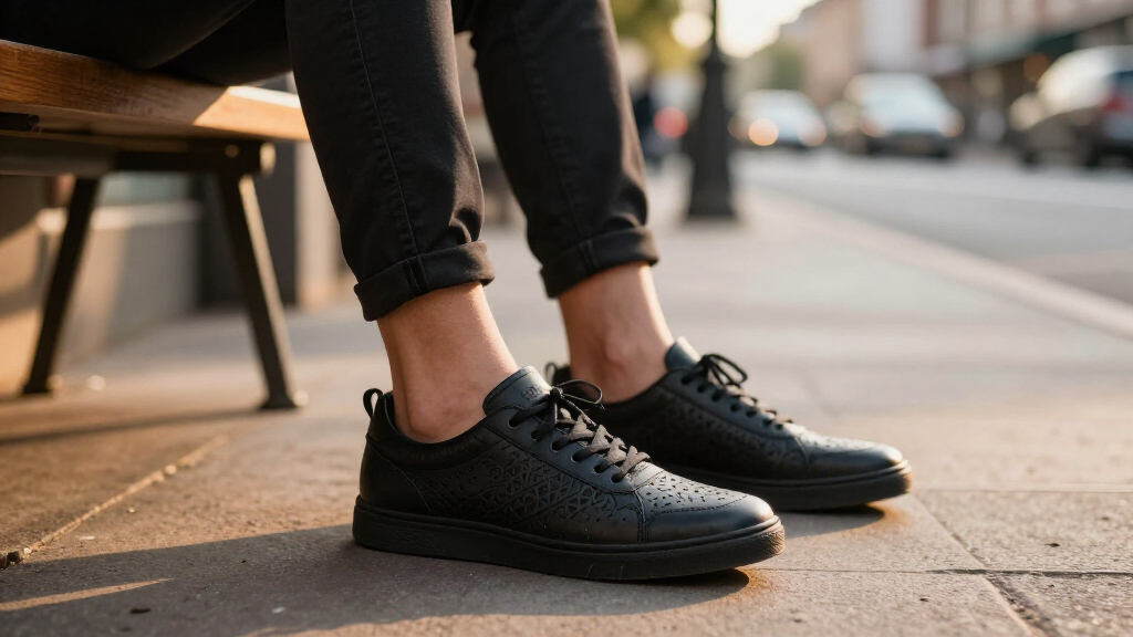 best laser-cut leather sneakers