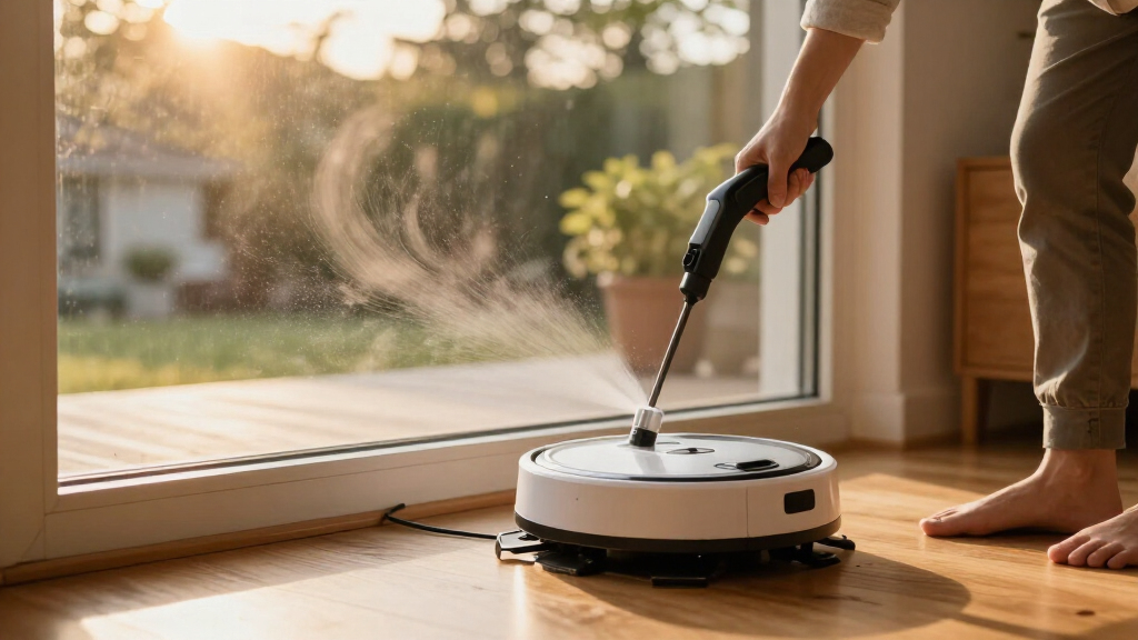 best robotic window cleaner with spray function
