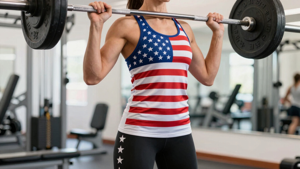 patriotic fitness apparel