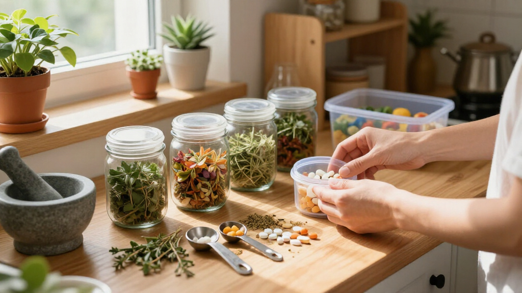 natural supplement organizers