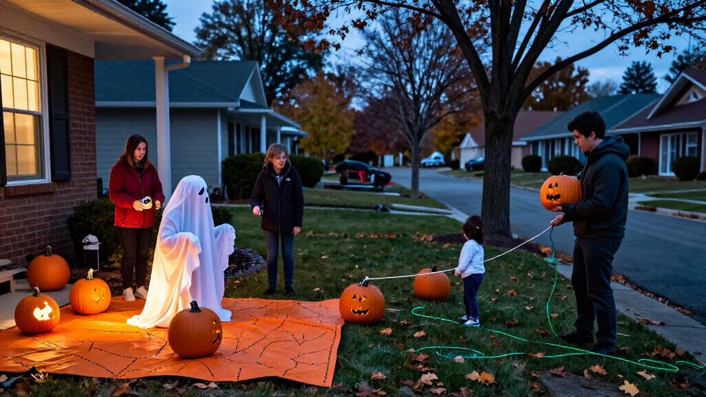 outdoor halloween inflatables