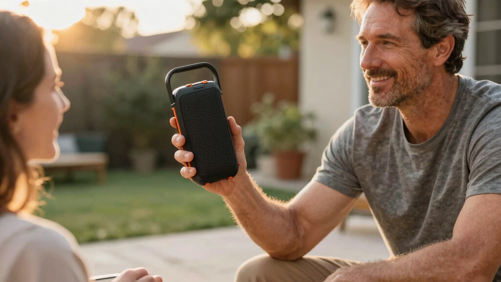 portable outdoor speakers for dad