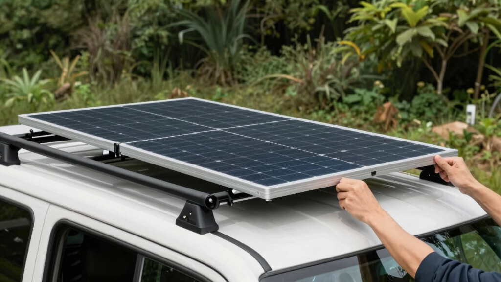 best foldable solar panel for solar input on off-grid road trips
