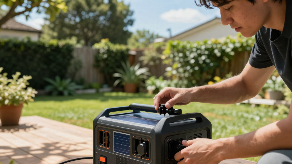 vtoman solar generator