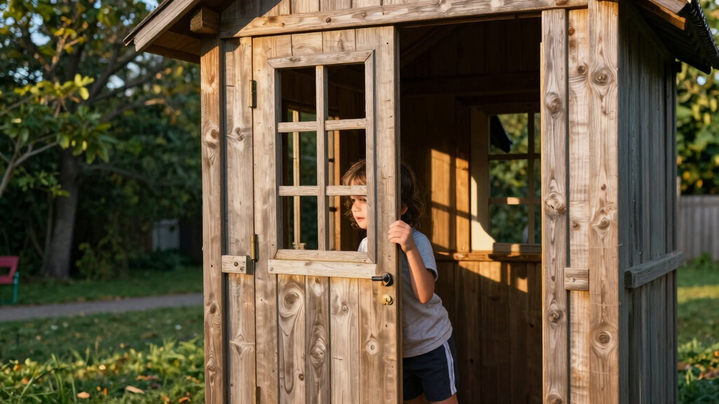 best wooden outdoor playhouse
