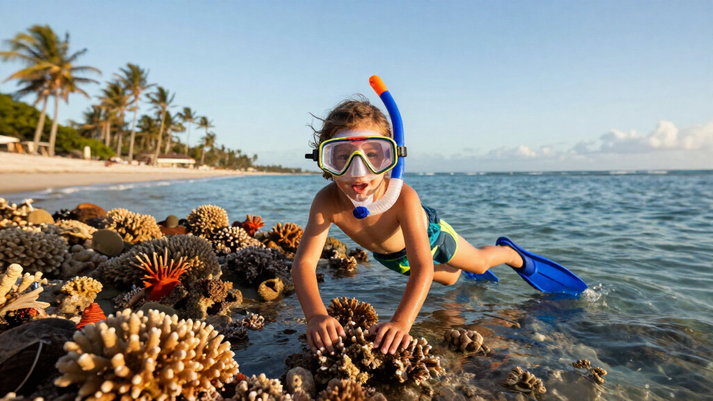 kids snorkel gear set for cruise