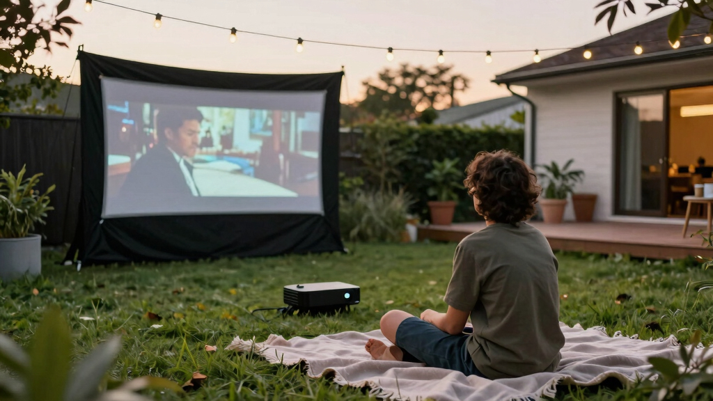 best outdoor movie screens