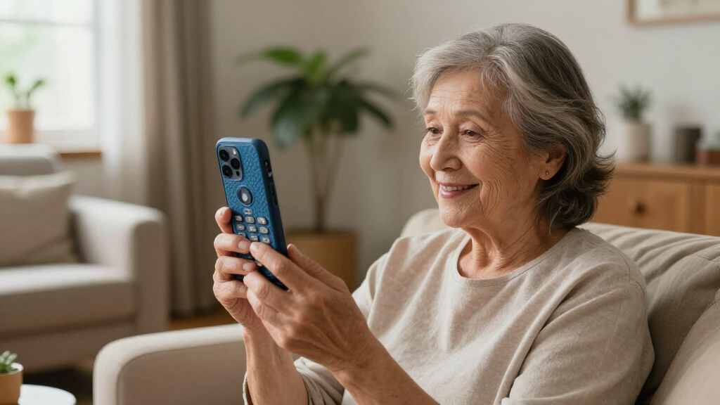 large button cell phones for seniors