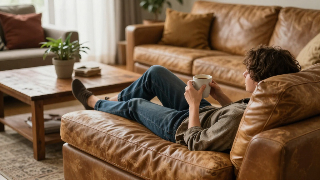 leather couches
