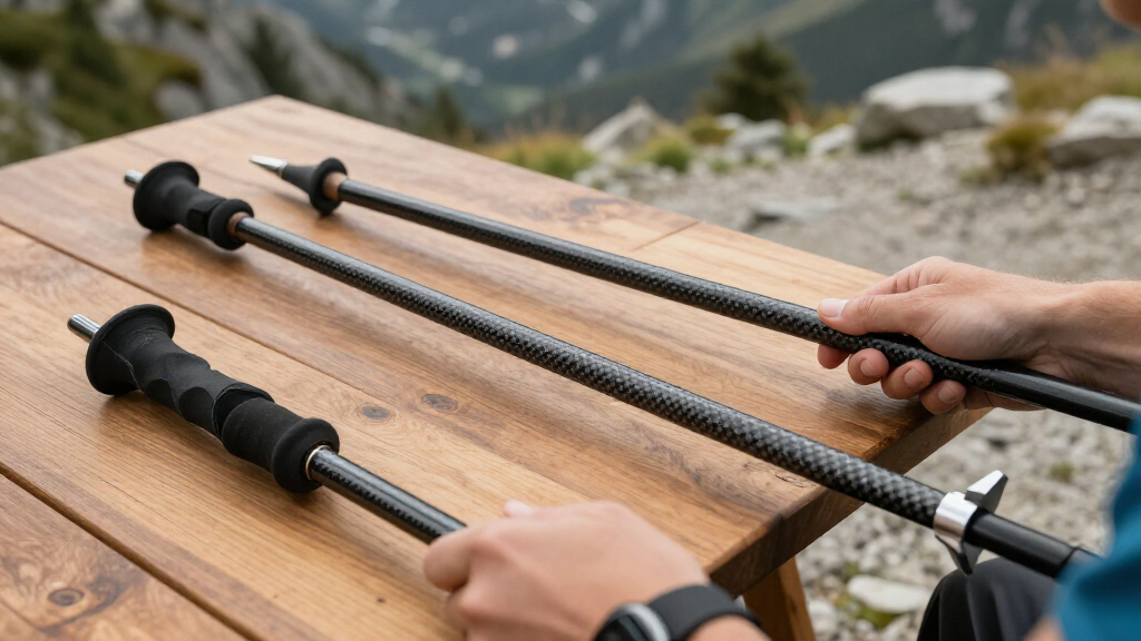 trekking poles carbon fiber