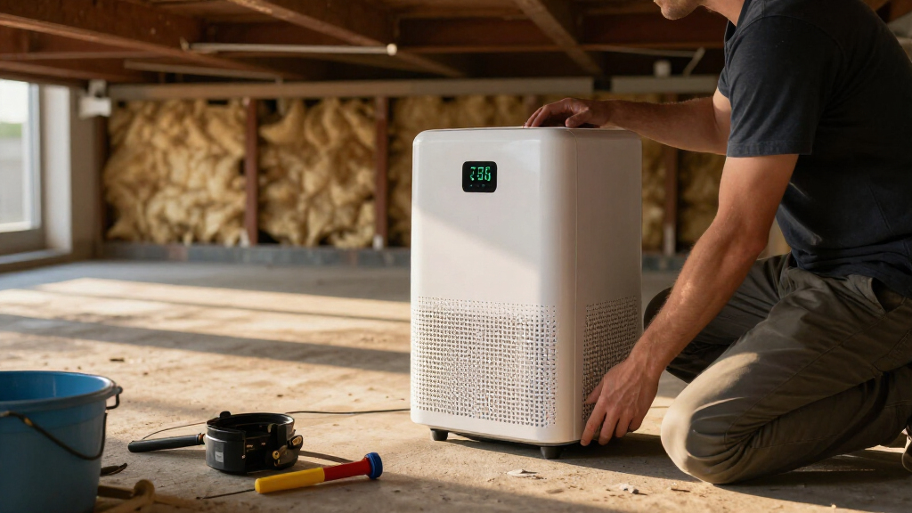dehumidifier for crawl space