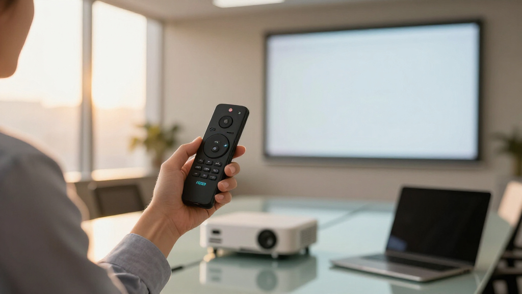 portable wireless presentation remotes