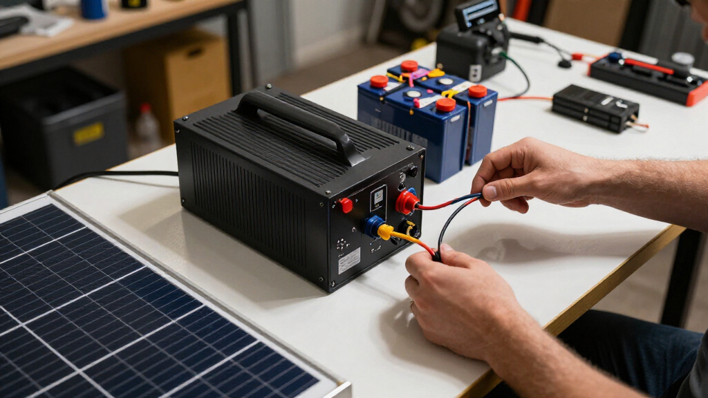 solar backup power stations
