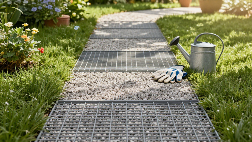 best gravel stabilizer grid for garden walkways