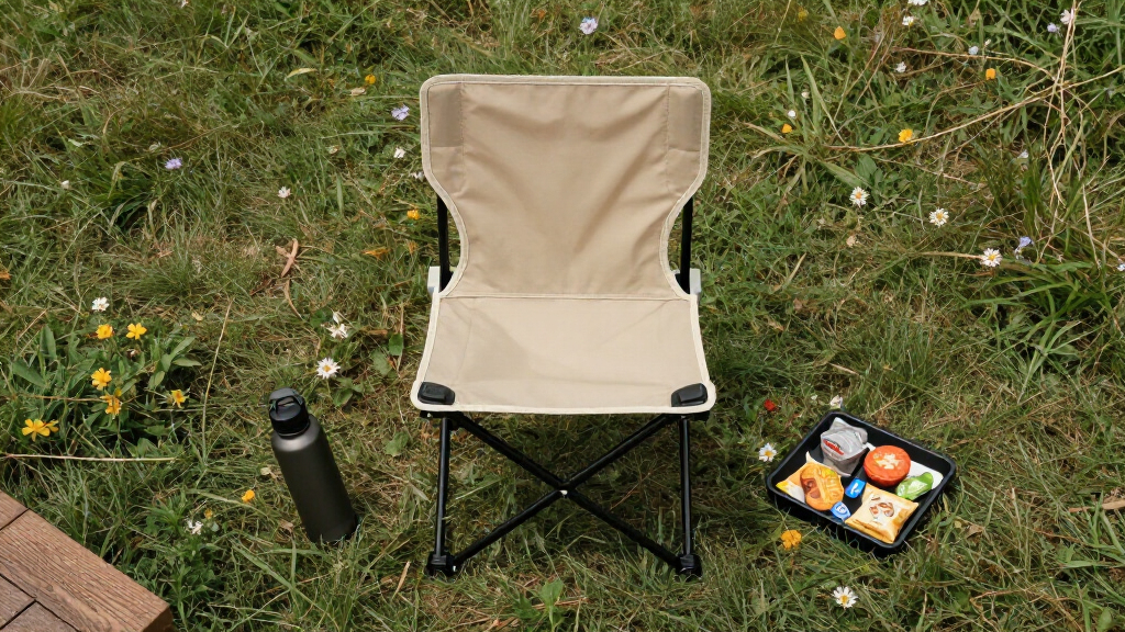folding camp chair small footprint