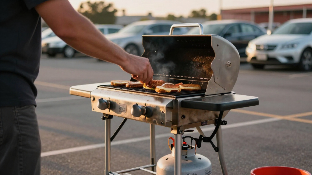 portable tailgating grills