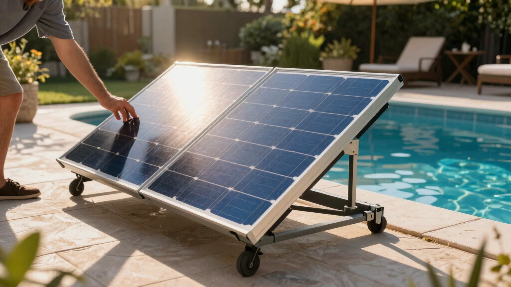 solar-powered pool heaters