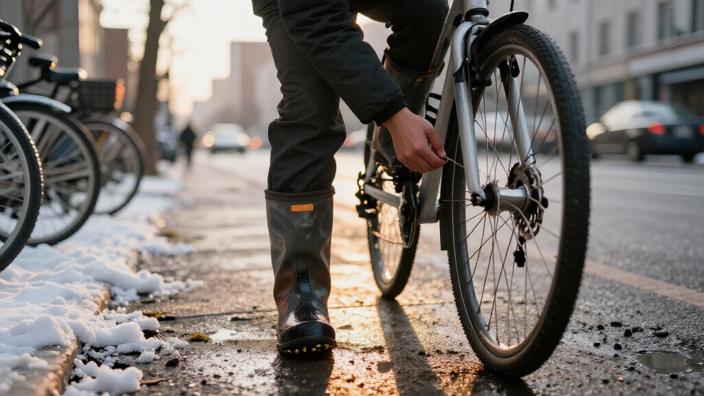 waterproof winter boots for bike commuting