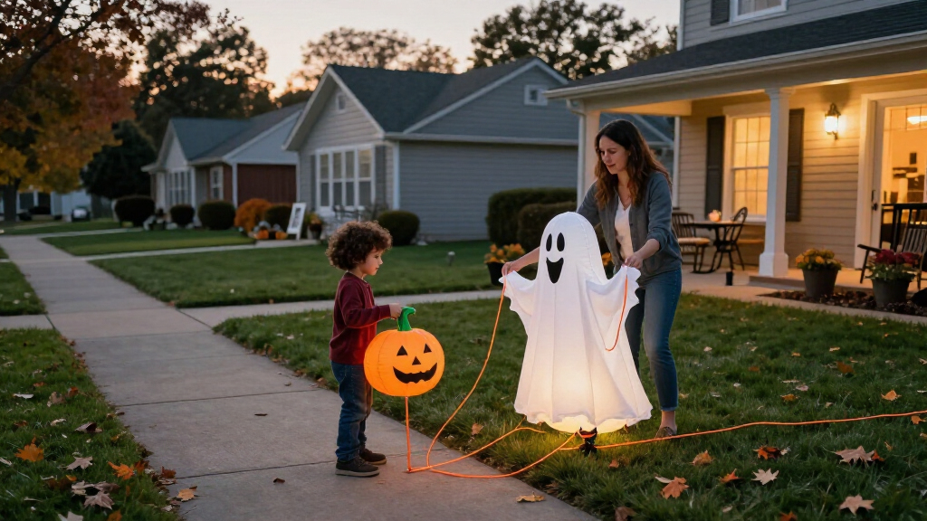 halloween outdoor inflatables