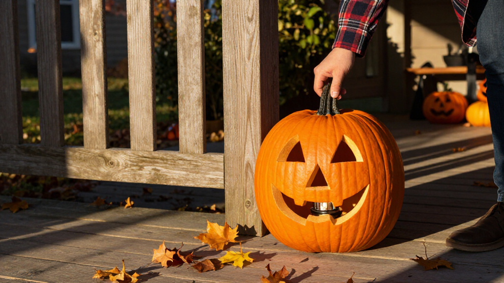 Halloween outdoor wood decorations