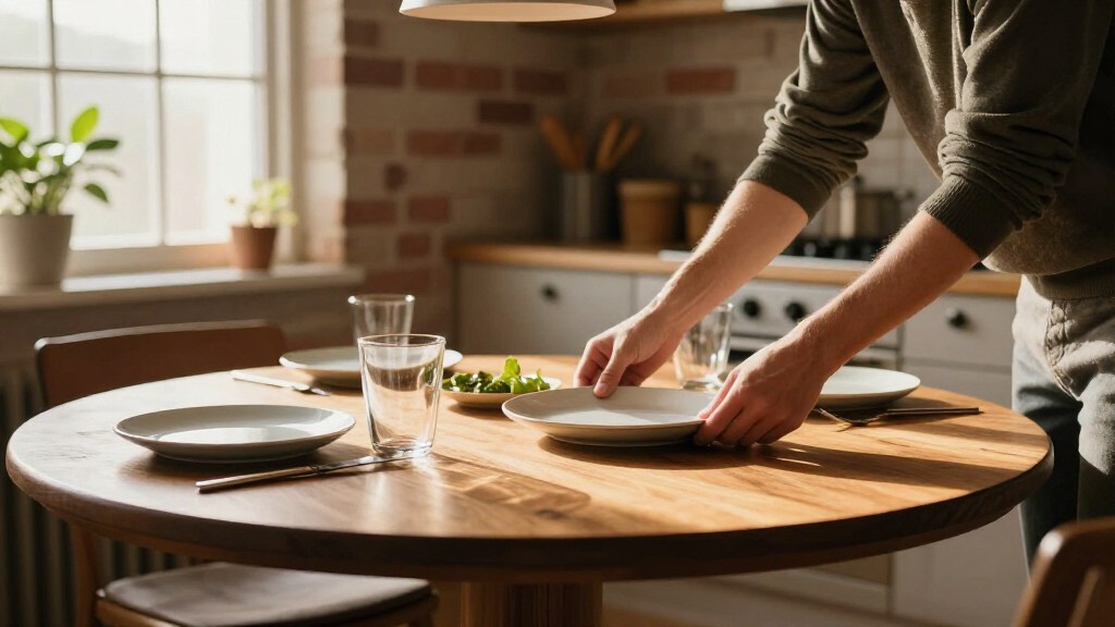 best solid wood round dining table