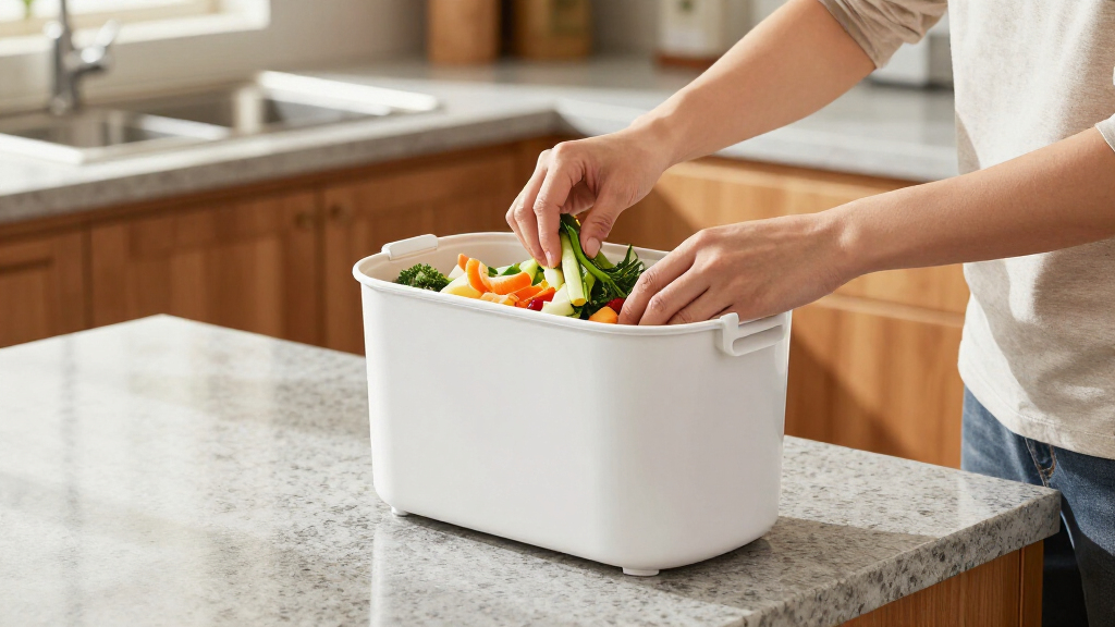 electric compost bin for kitchen