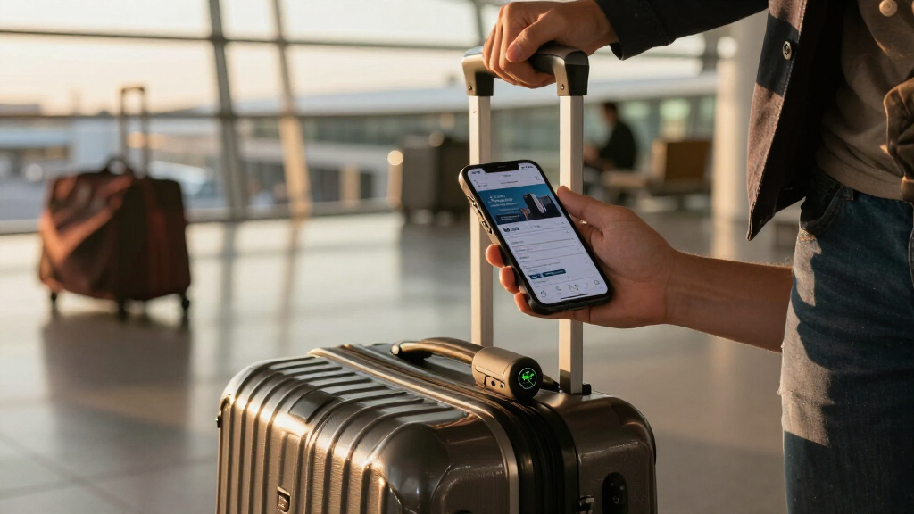 best portable luggage tracker
