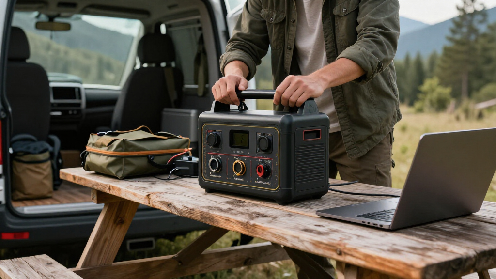 best high-capacity portable power station for van life road trips