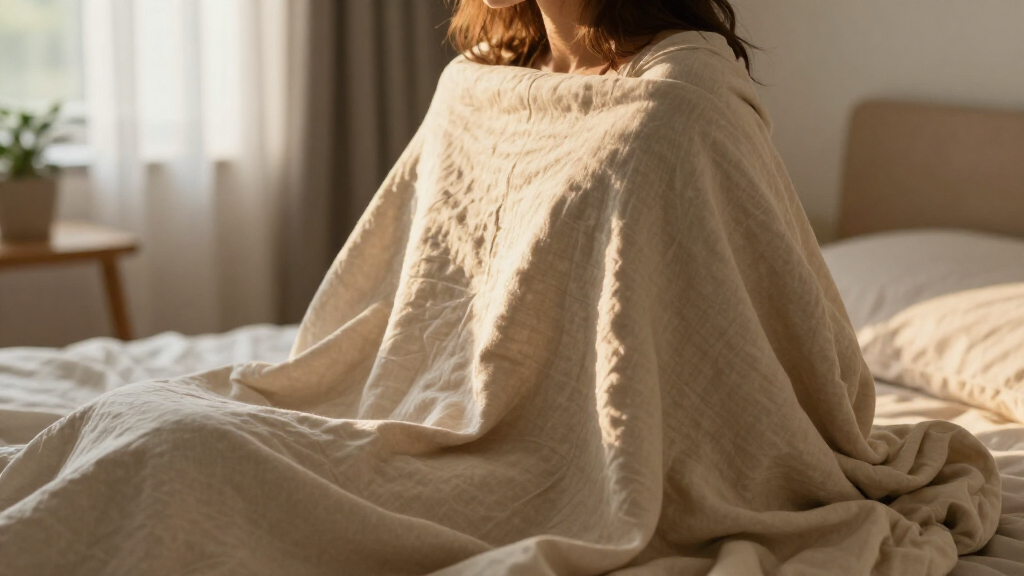 cooling weighted blanket for breathable