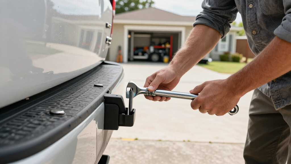 trailer hitch lock