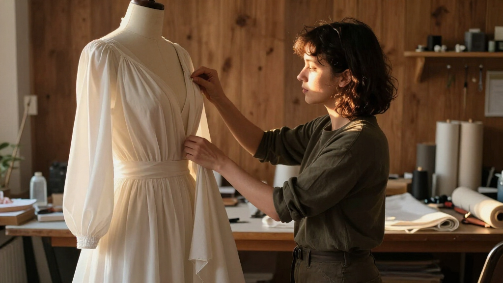 dress form mannequin for blouse and gown fitting