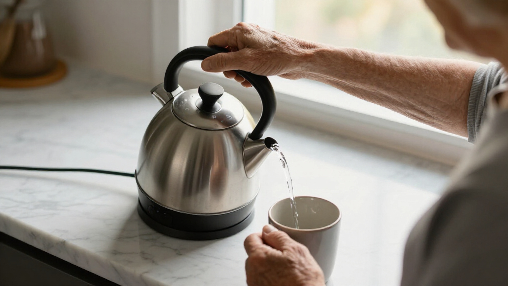 electric kettle with temperature control
