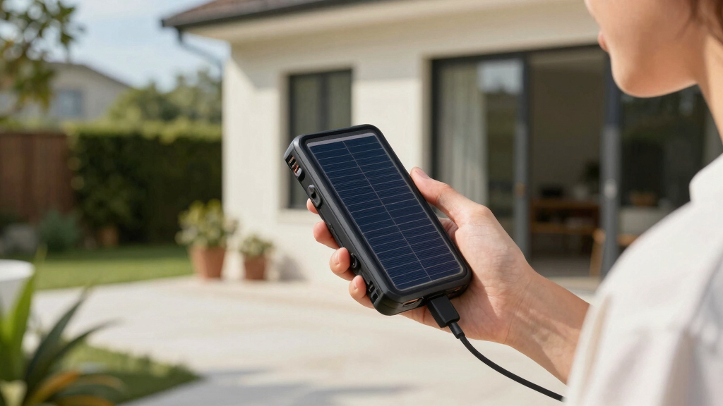 portable solar power banks
